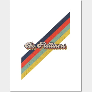 retro vintage color The Flatliners Posters and Art